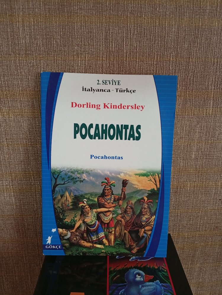 A2 Seviye İtalyanca Pocahontas- İtalyanca Türkçe İki Dilli A2 Seviye Okuma Kitabı