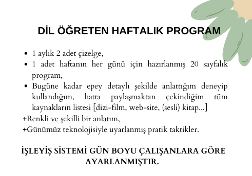 İtalyanca Öğreten Günlük Program