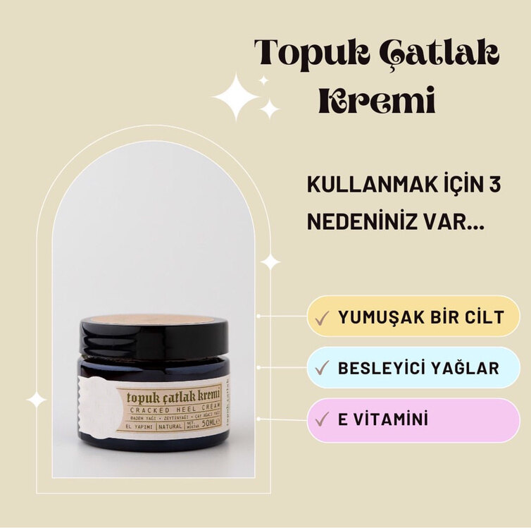 Topuk Çatlak Kremi