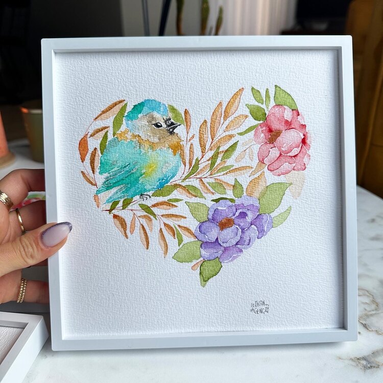 Heart Bird