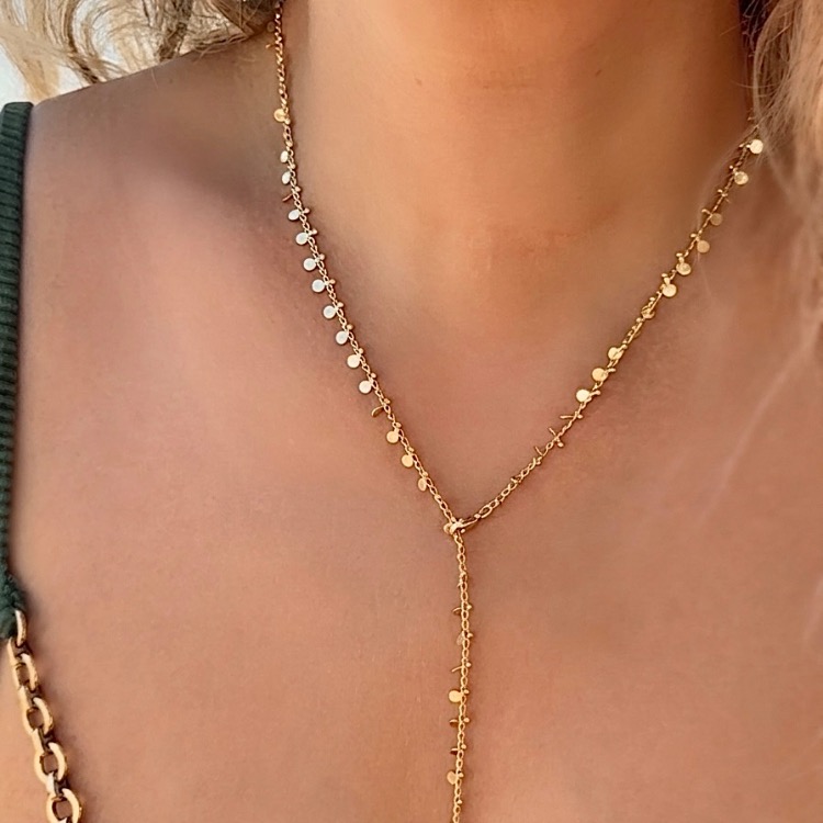Vip 14K Pullu Çok Amaçlı Kolye