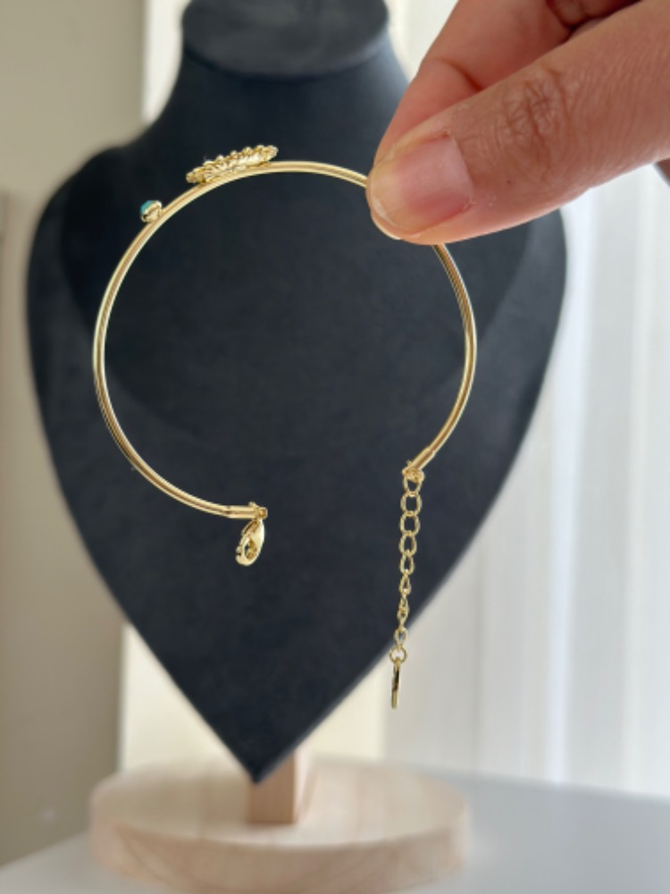 Vip 14K Esnek Lidya Güneşi Bileklik