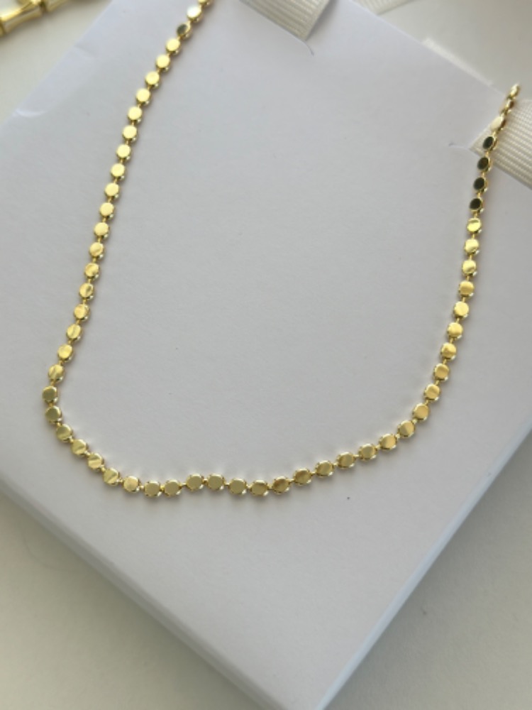 Vip 14K Arpa Kolye 60cm
