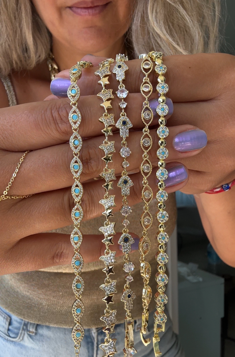 Vip 14K Bileklik ve Şahmeran Set