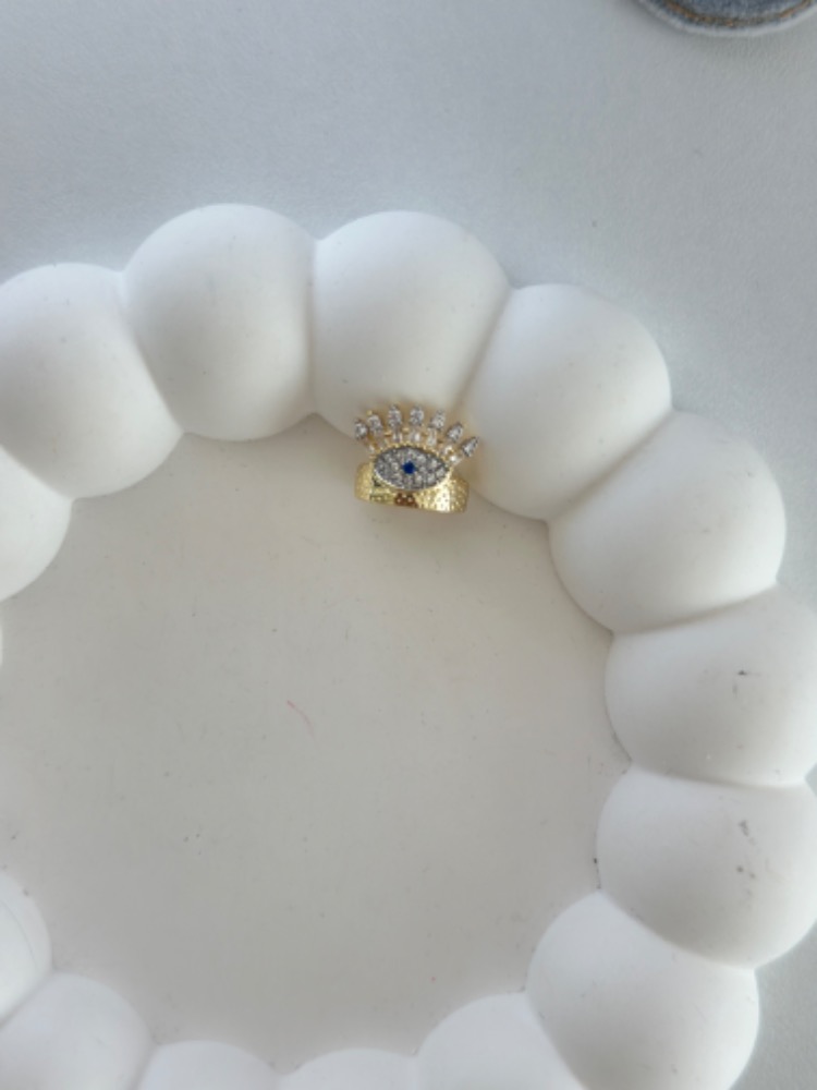 Vip 14K Göz Kirpik Detay Kıkırdak Küpe
