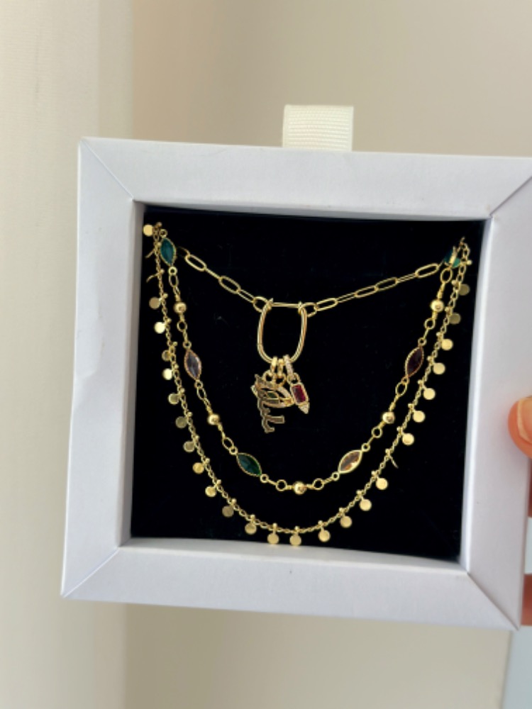 Vip 14K Şans Kolye Kombin