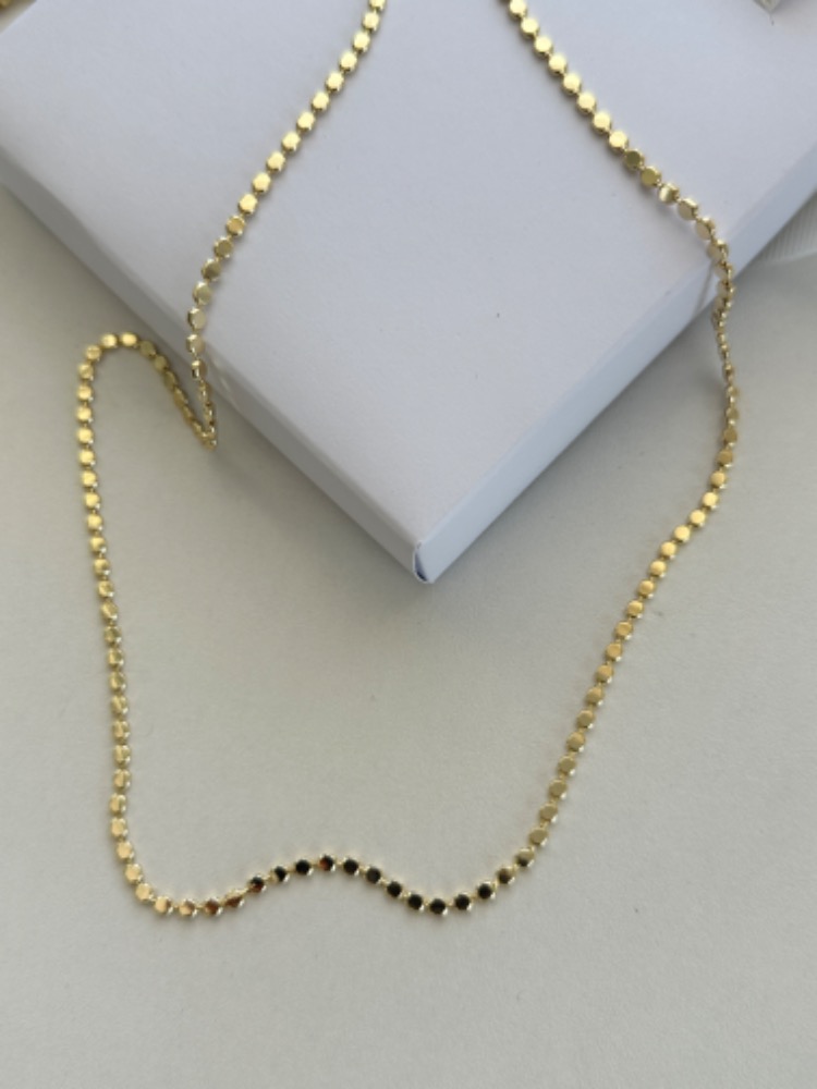 Vip 14K Arpa Kolye 60cm