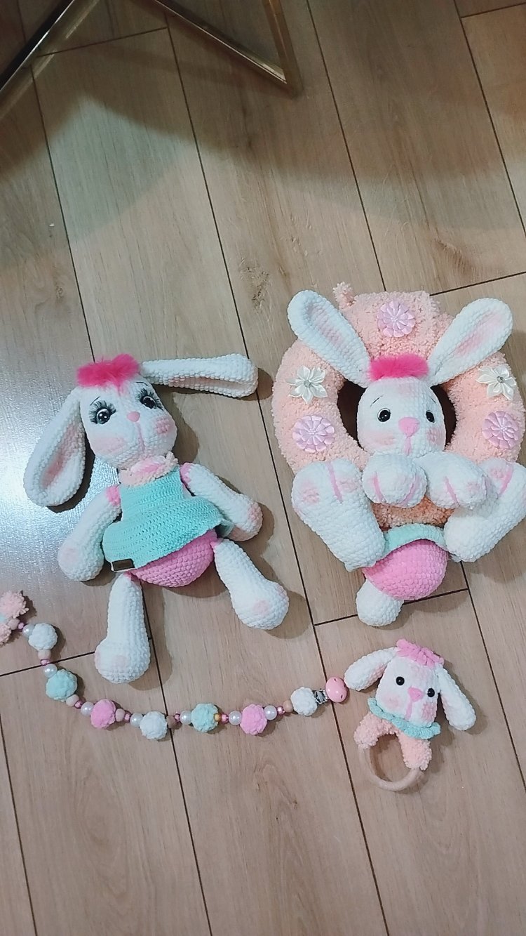 yeni doğan tavşan set