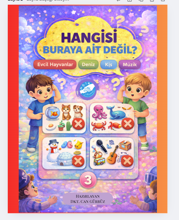 Hangisi Ait Değil? - 3 - Bilişsel Farkındalık Serisi
