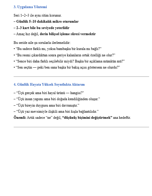 Hangisi Ait Değil? · 4 - Bilişsel Farkındalık Serisi 