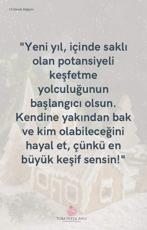 13 Günde Değişim