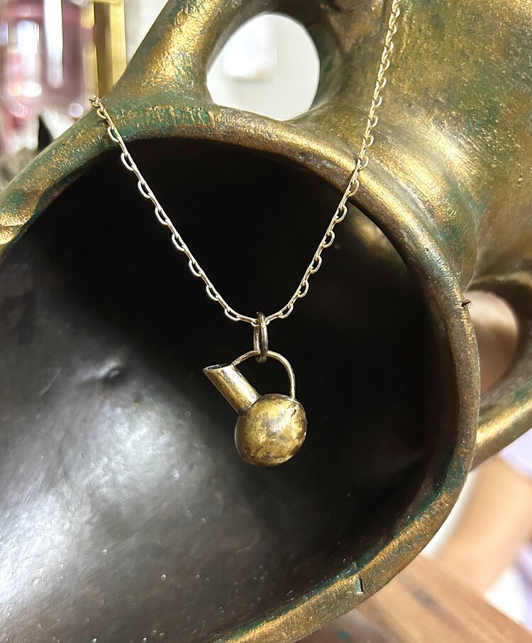 Antik telk kulp bottle kolye