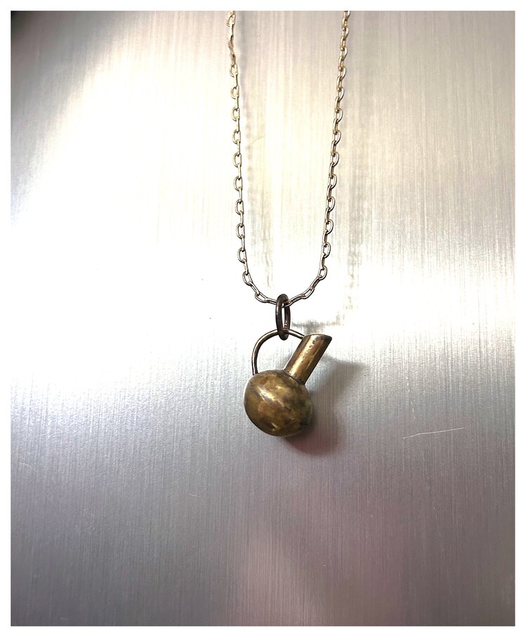 Antik telk kulp bottle kolye