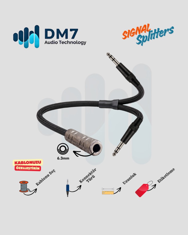 2´li Çoklayıcı Y-Kablolar (Splitter)