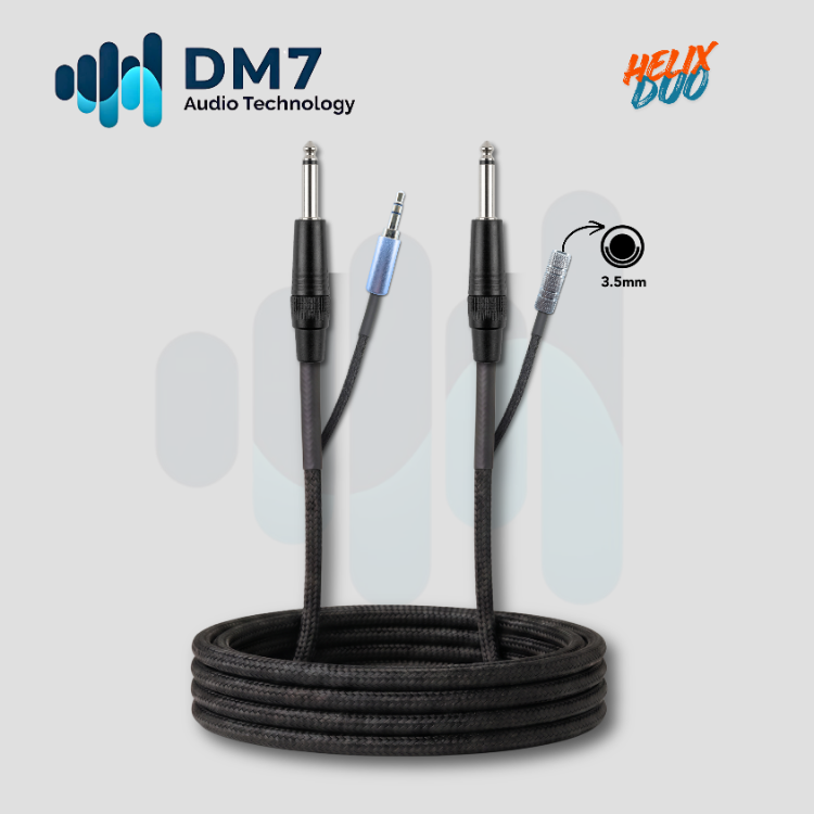Dm7 Helix Duo Enstrüman ve Monitör Kablosu (3 Metre)