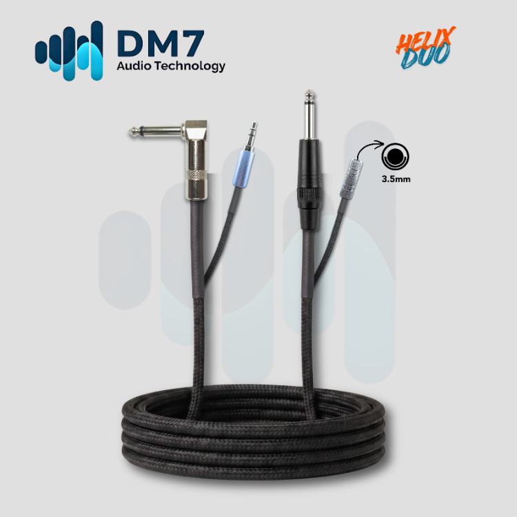 Dm7 Helix Duo Enstrüman ve Monitör Kablosu (3 Metre)