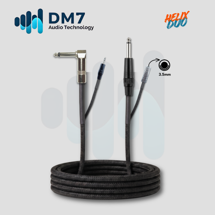 Dm7 Helix Duo Enstrüman ve Monitör Kablosu (3 Metre)