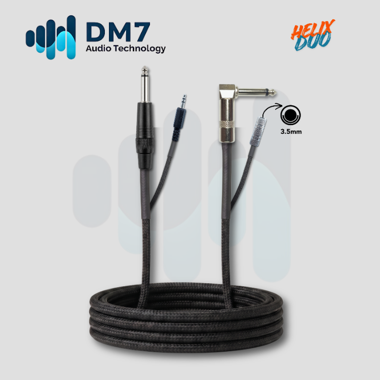 Dm7 Helix Duo Enstrüman ve Monitör Kablosu (3 Metre)