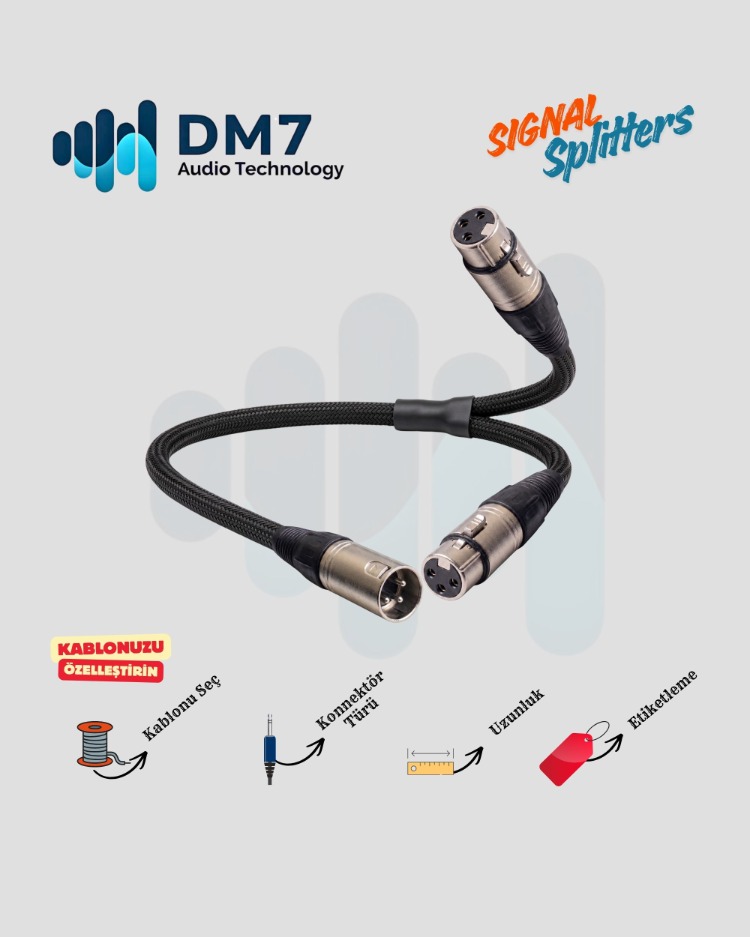 2´li Çoklayıcı Y-Kablolar (Splitter)