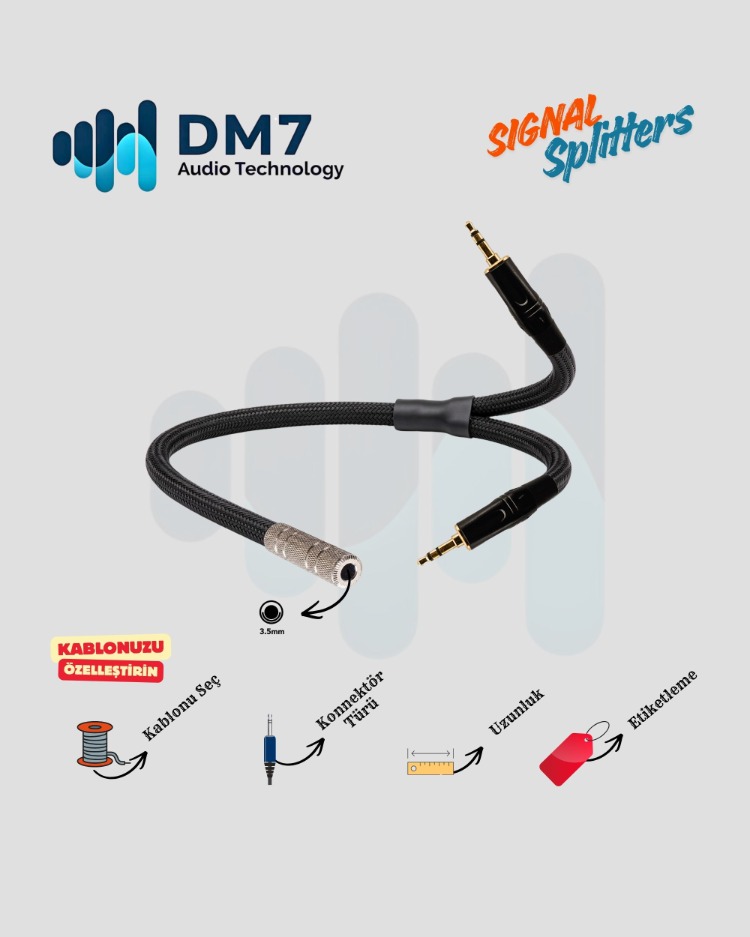 2´li Çoklayıcı Y-Kablolar (Splitter)