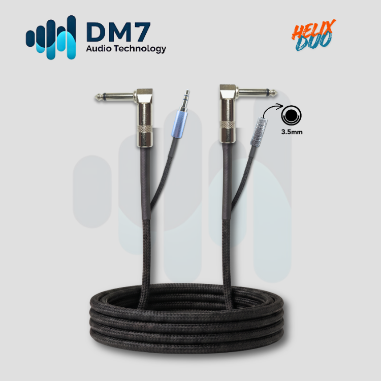 Dm7 Helix Duo Enstrüman ve Monitör Kablosu (3 Metre)