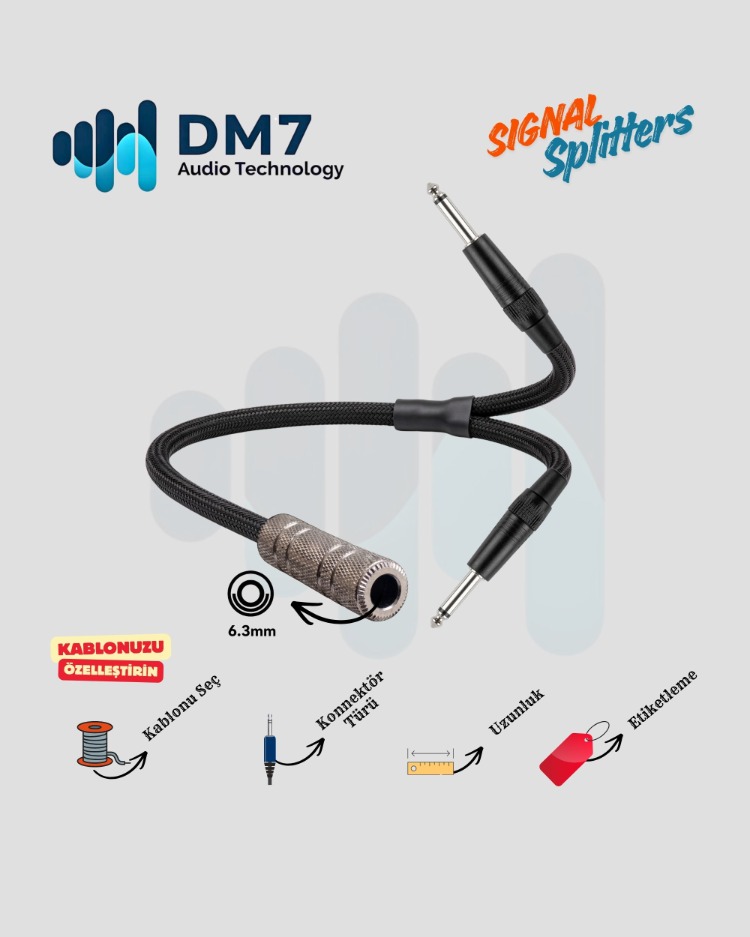 2´li Çoklayıcı Y-Kablolar (Splitter)