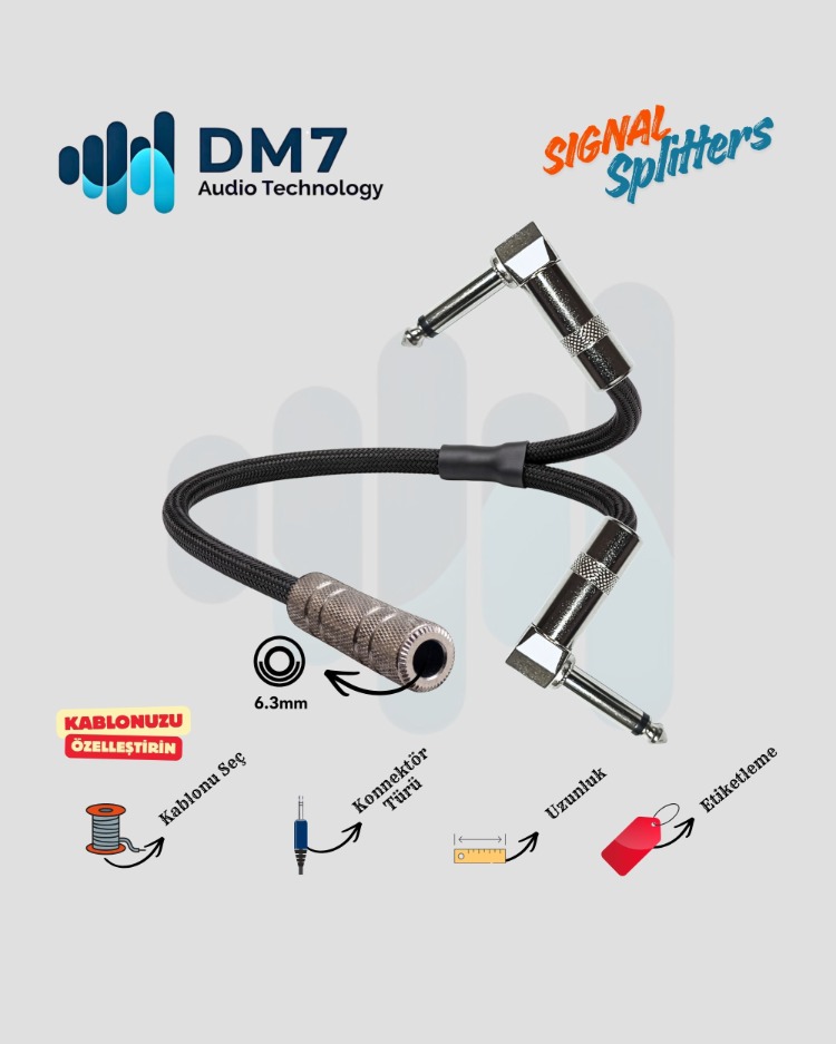 2´li Çoklayıcı Y-Kablolar (Splitter)