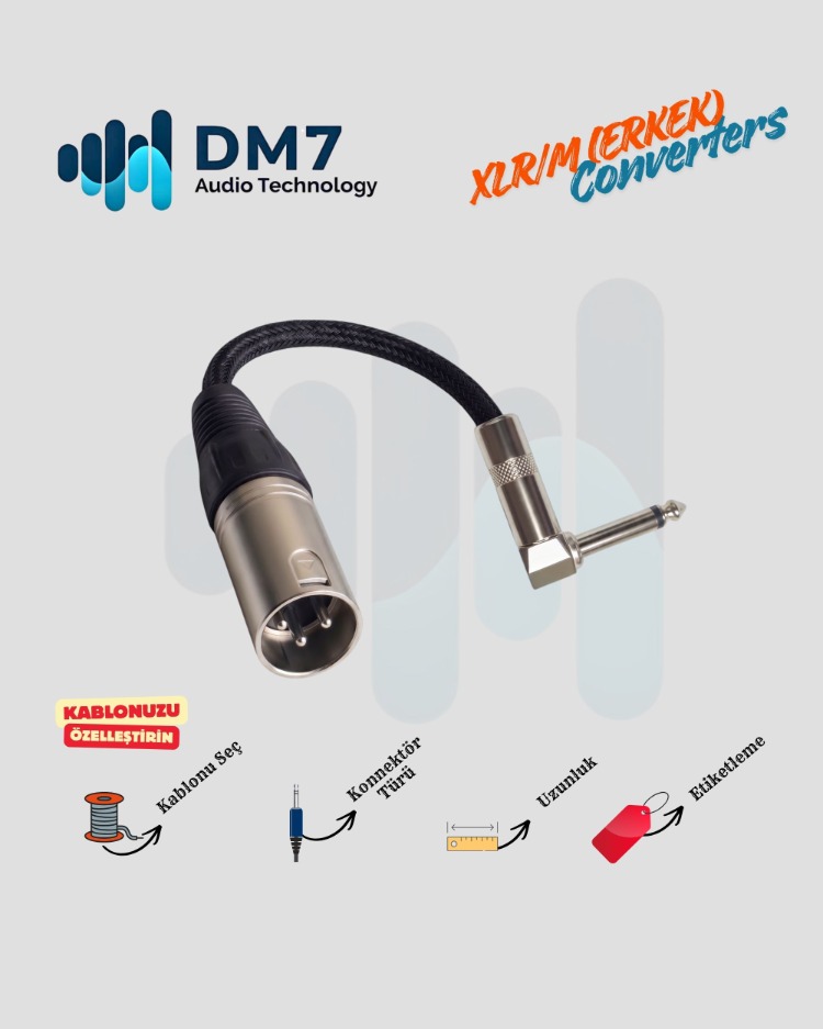 XLR/M (Erkek) Dönüştürücüler