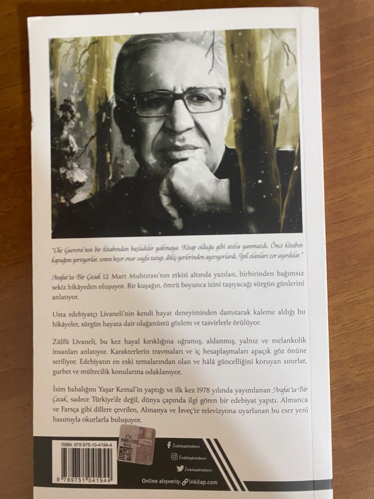 Ömer Zülfü Livaneli ARAFTA BİR ÇOCUK 