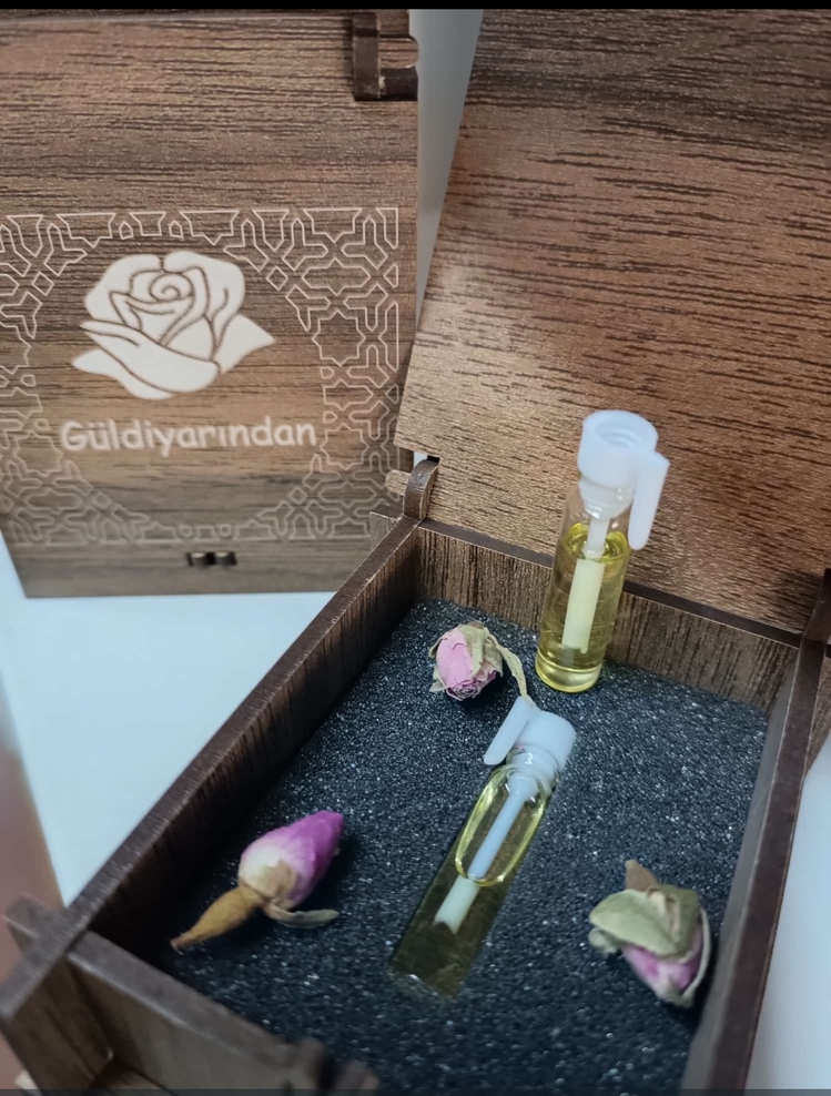 Saf Gül yağı 1 ml