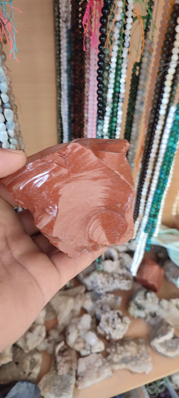 Ham Turuncu Yıldız Taşı Kütle 650gr