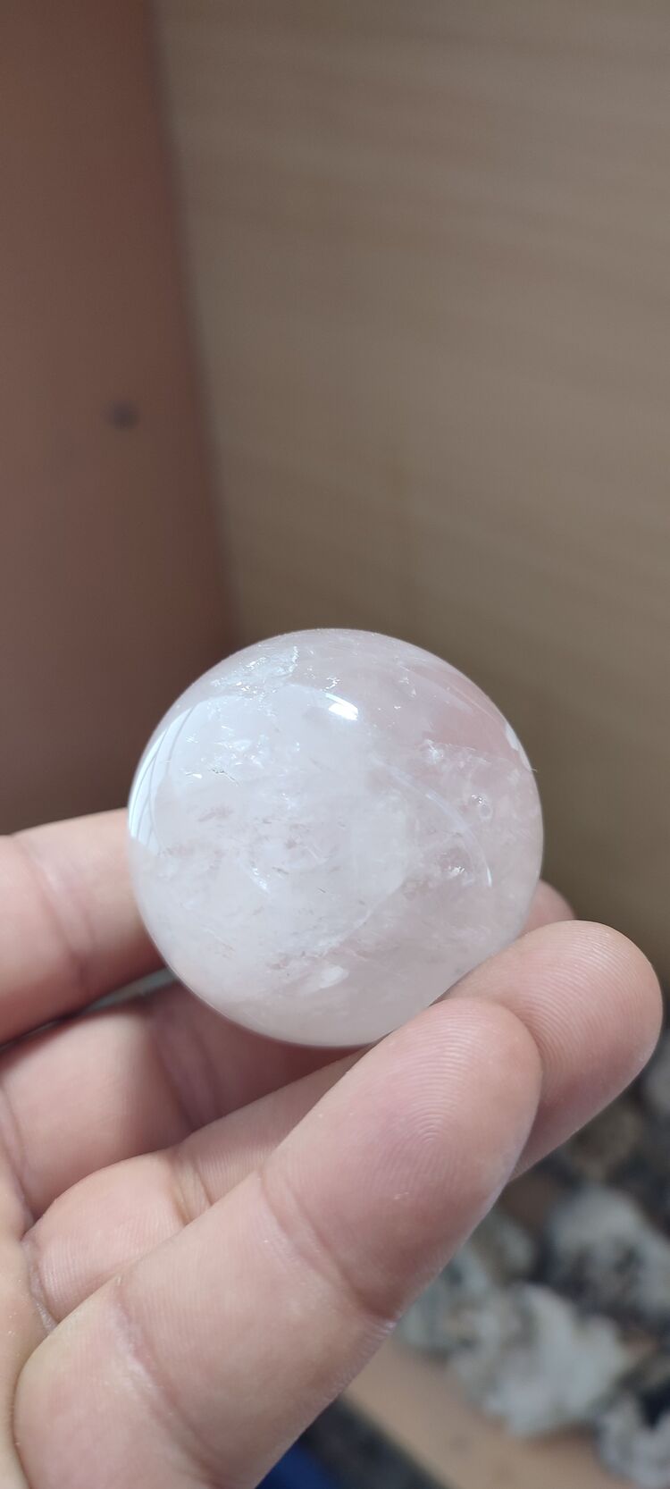Pembe Kuvars Küre 5cm