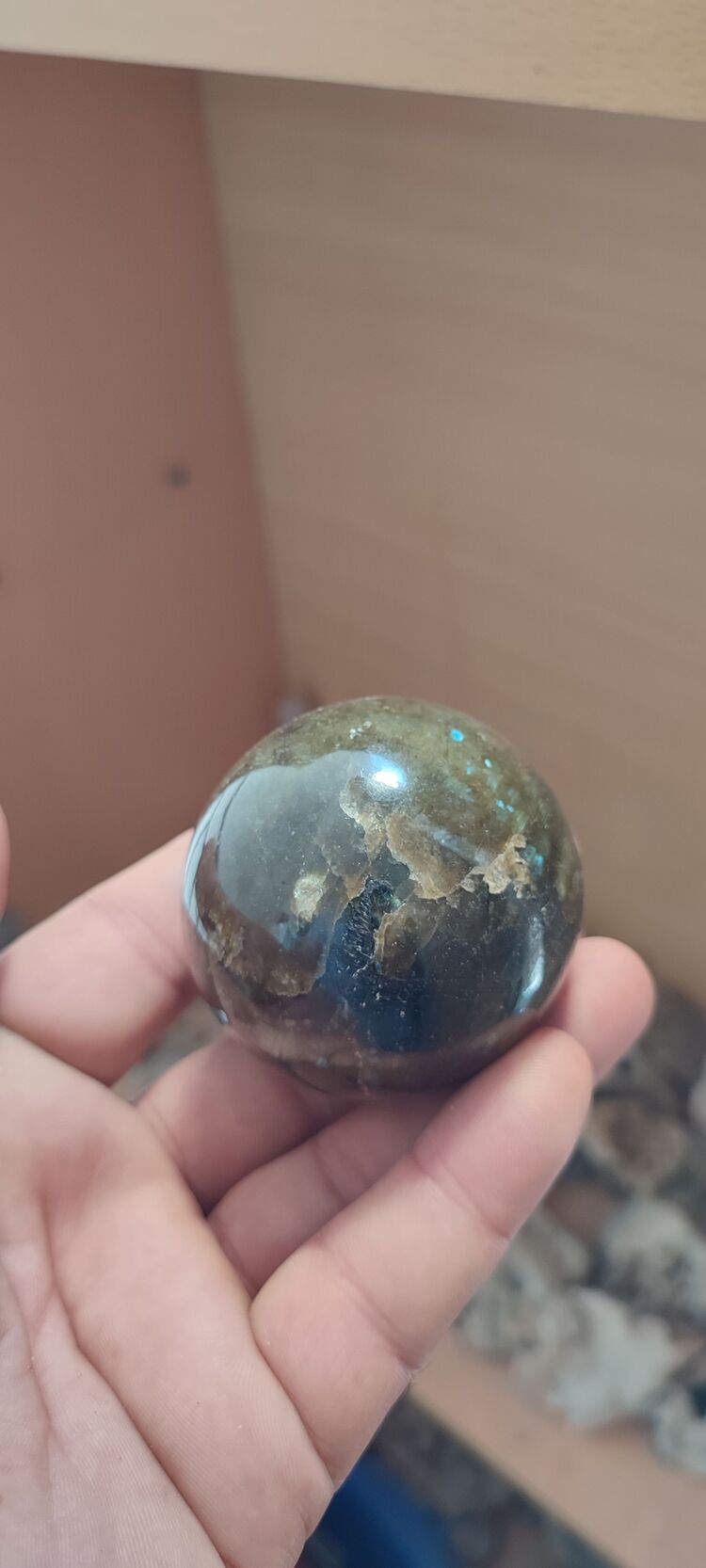Labradorit Küre 6cm