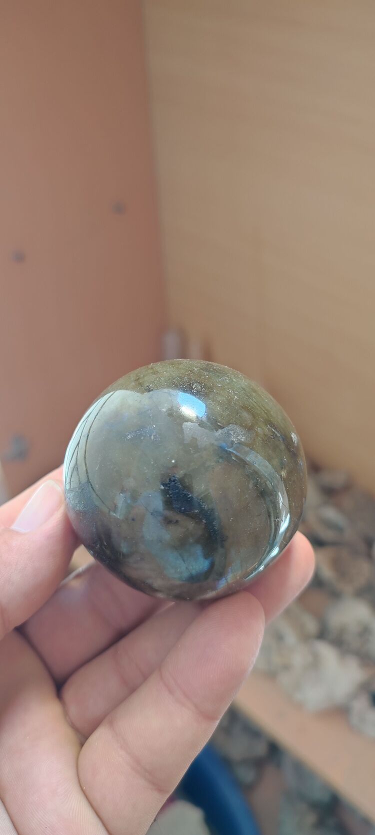 Labradorit Küre 6cm