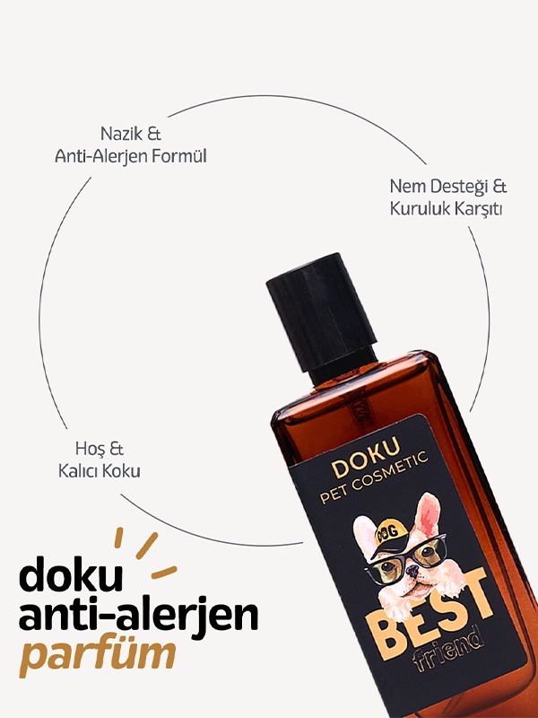DOKU KEDİ VE KÖPEK PARFÜMÜ 