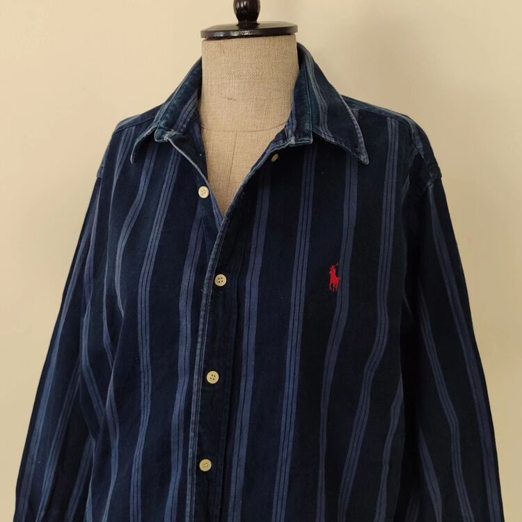 Polo vintage unisex 90s kalın oduncu gömlek