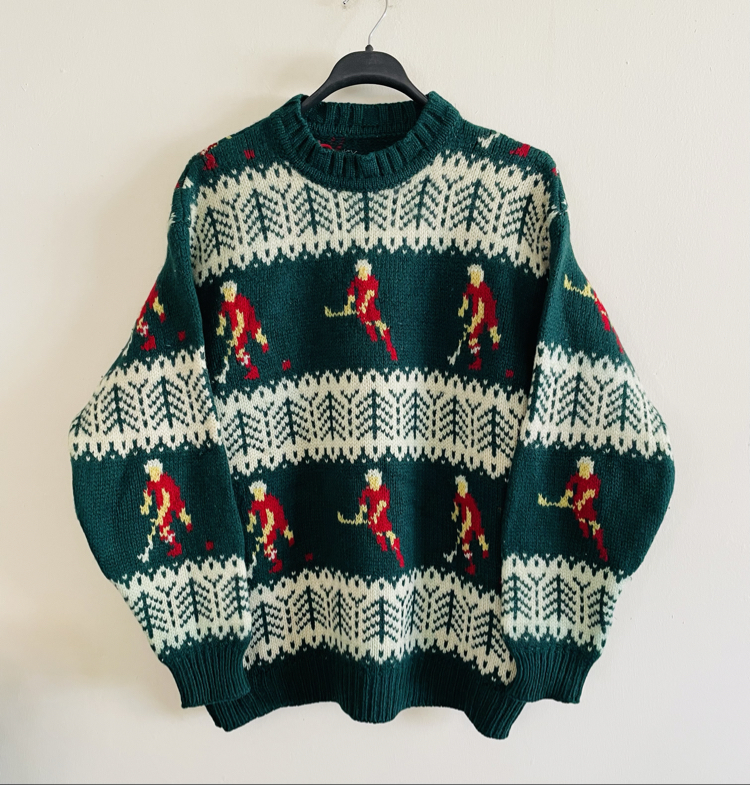 Vintage özel koleksiyon unisex kazak