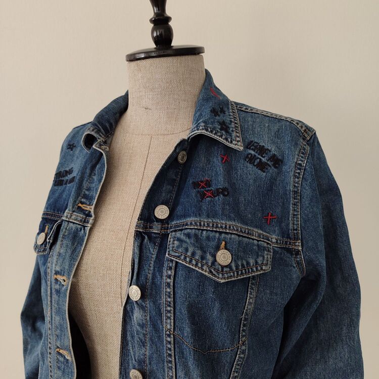 vintage unisex denim jacket