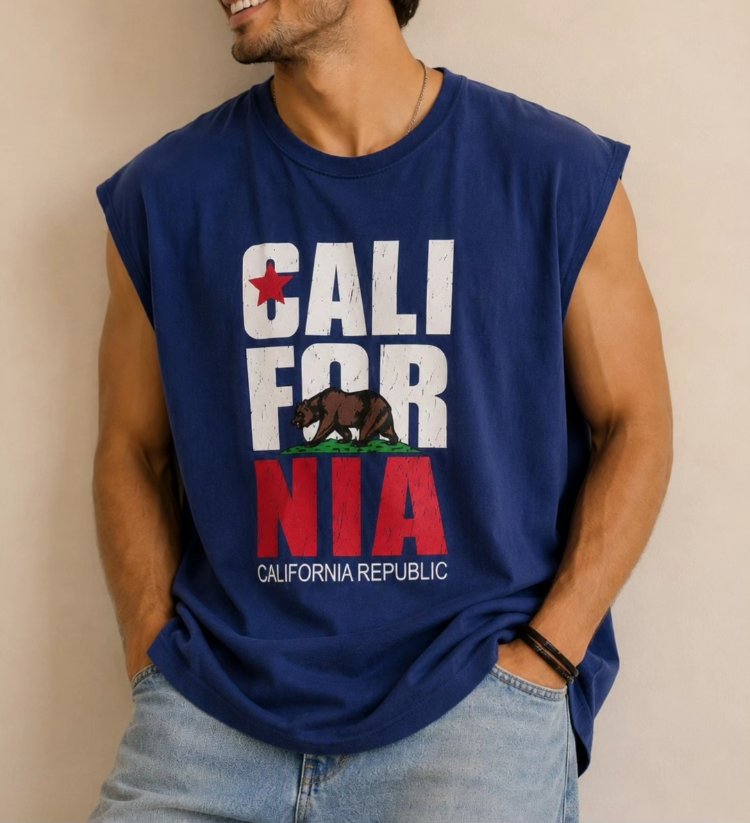 California Republıc Vintage t-shirt