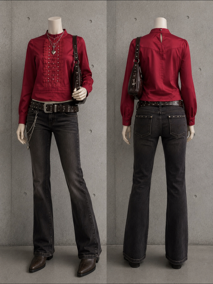 Vintage y2k gömlek