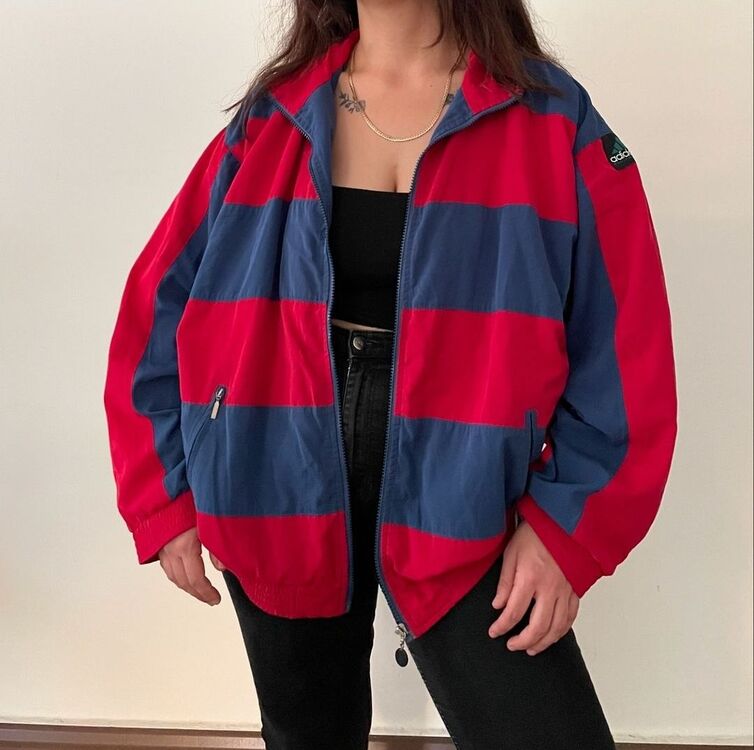 oldschool Adidas bomber jacket