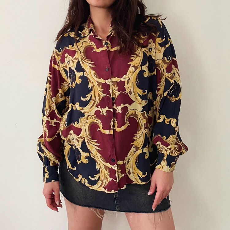 80s vintage unisex gömlek