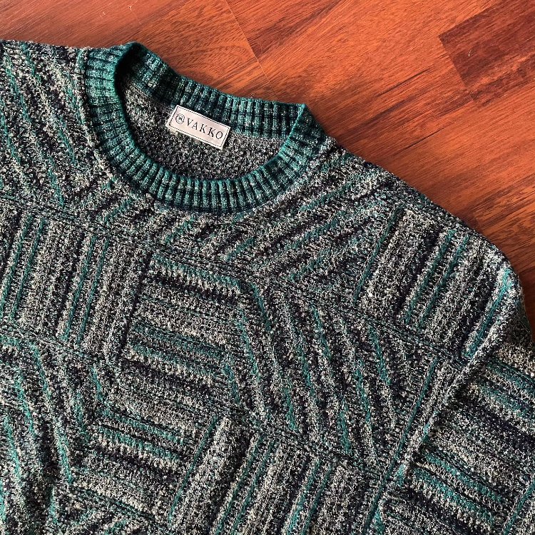 Vakko vintage unisex 90s collection kazak