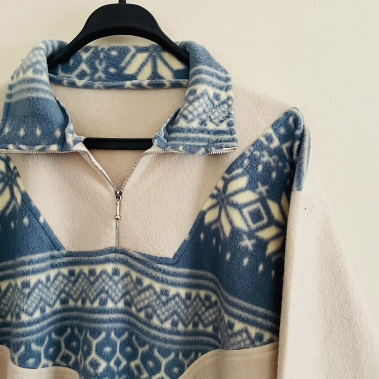 vintage unisex 90s polar sweatshirt