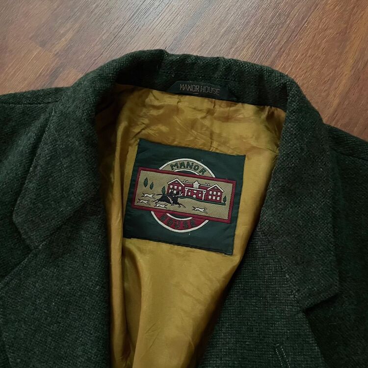 manor house vintage unisex kaşe ceket