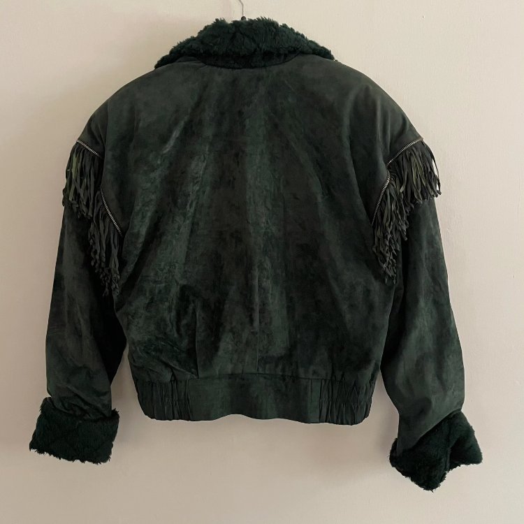 Vintage süet mont