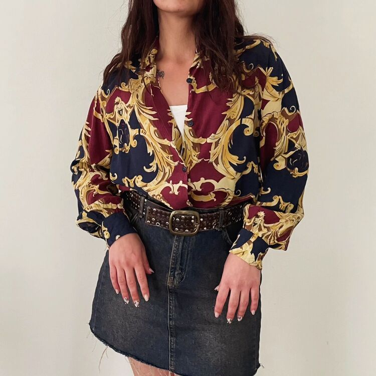 80s vintage unisex gömlek