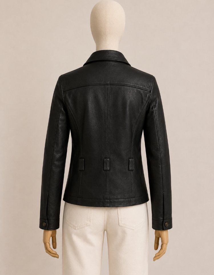 Vakko New York vintage deri jacket