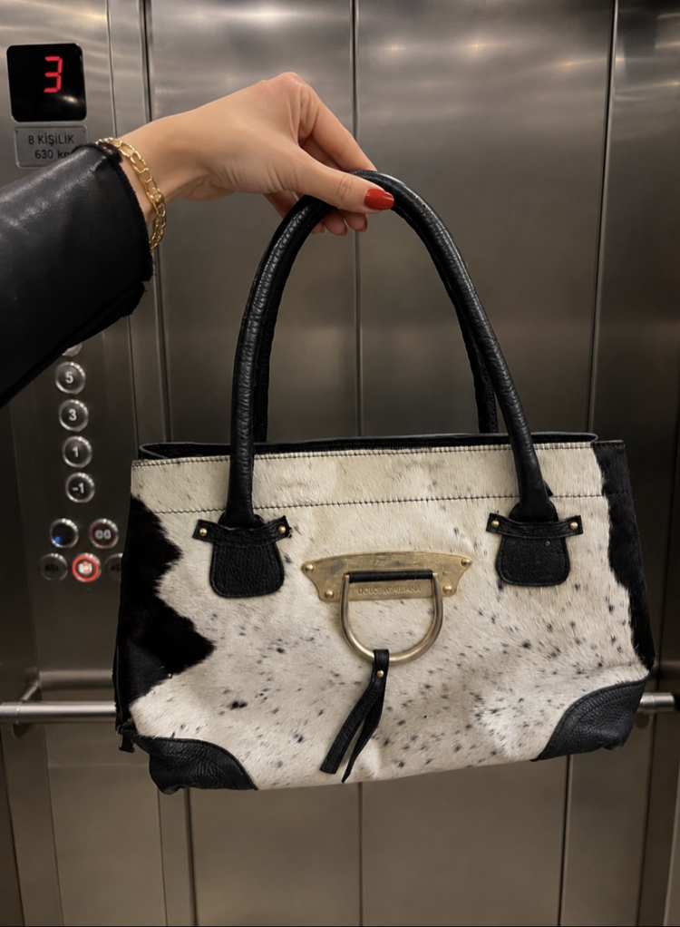 Dolce gabanna orjinal deri çanta