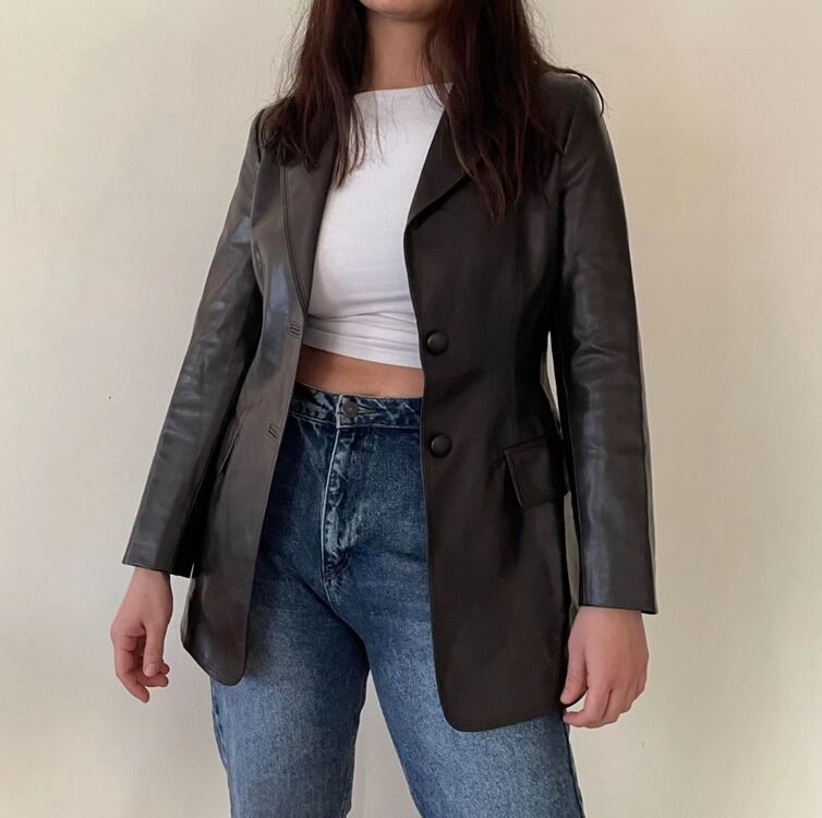 vintage deri jacket